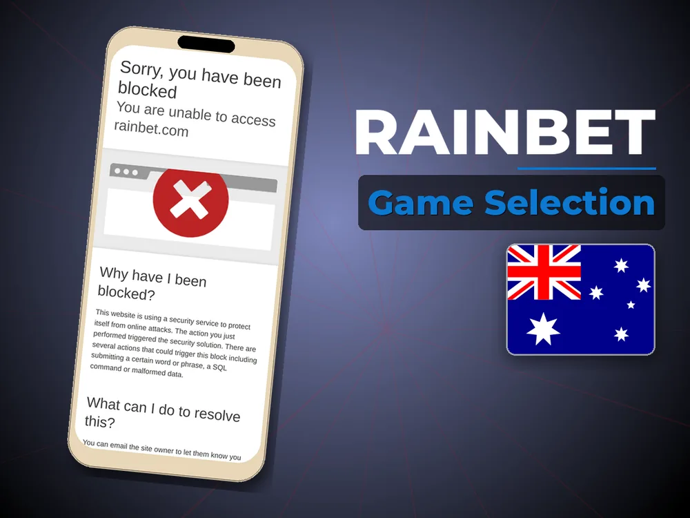 rainbet - Game Selection